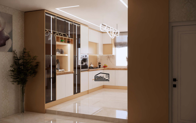 کابینت مدرن پروژه جناب خزایی