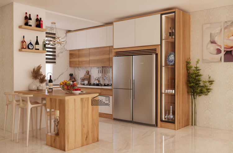 کابینت مدرن پروژه مادر مهربان (بهزیستی)