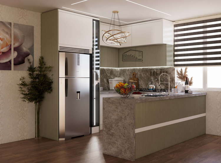 کابینت مدرن پروژه جناب رشیدی